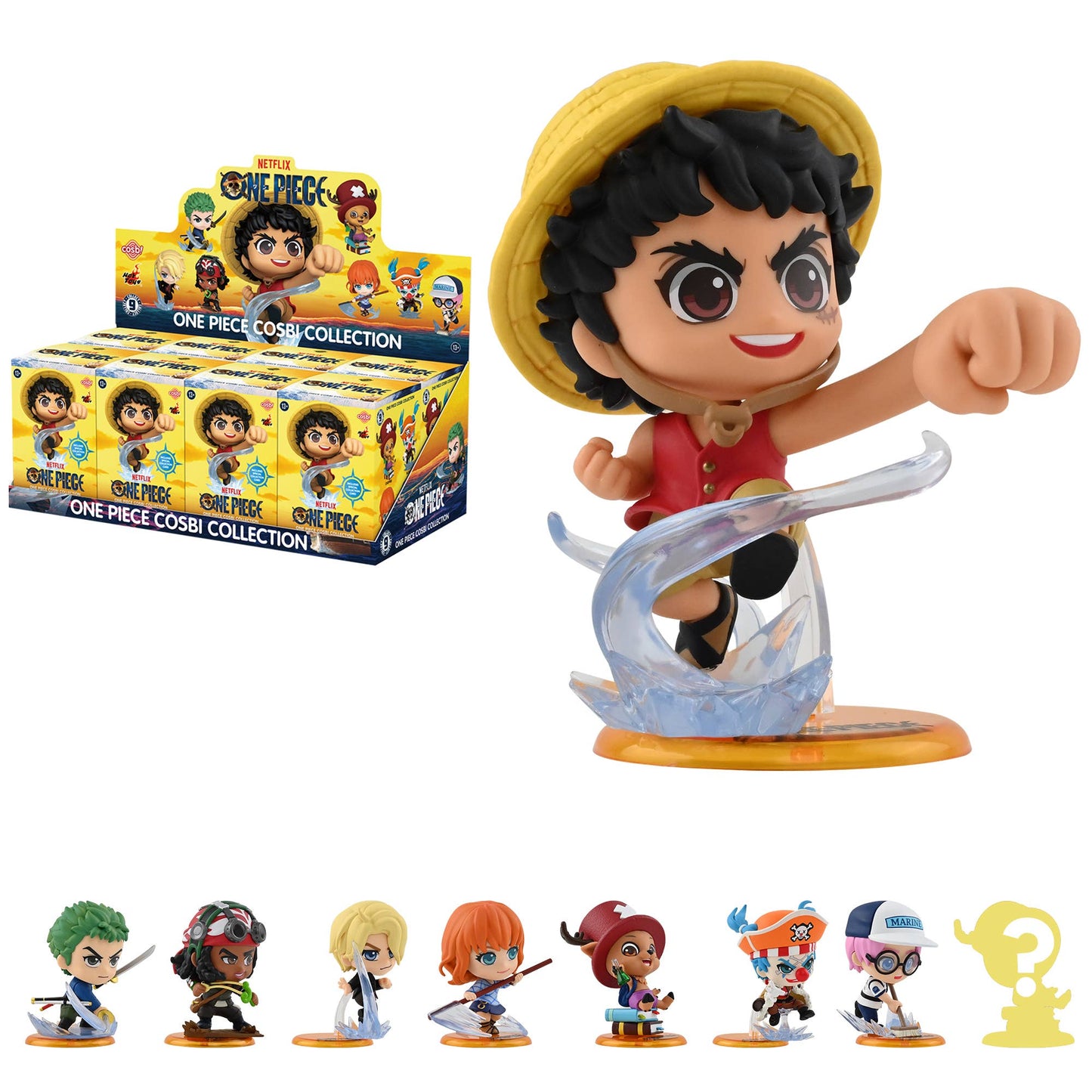 One Piece Cosbi Collection - 8 Blind Boxes | No Duplicates