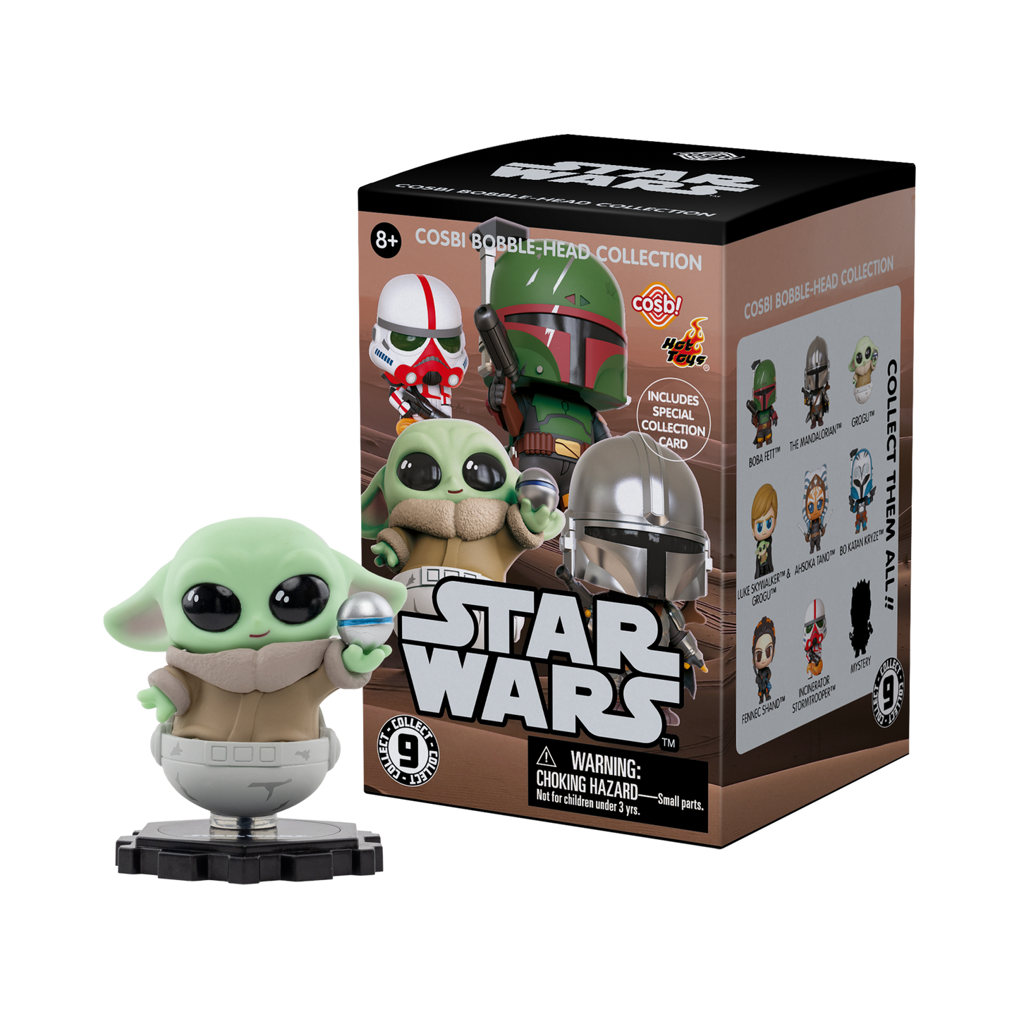 Star Wars Cosbi Bobble Head Collection - Case of 8 Blind Box