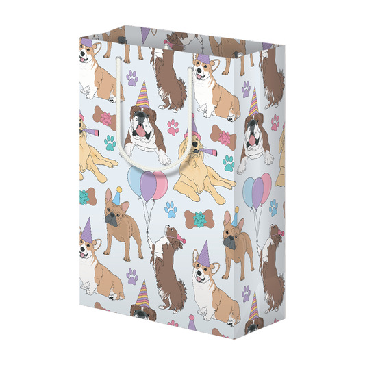 Let's Pawty Birthday Dogs Gift Bag