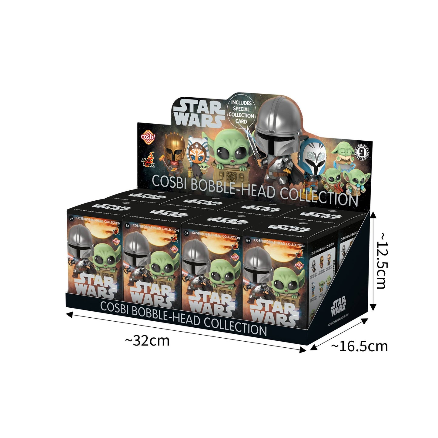 Star Wars Cosbi Bobble-Head Collection Series 3 - Case of 8