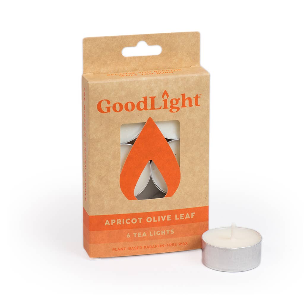 GoodLight Natural Candles - Scented Tea Lights | 6-Count Box