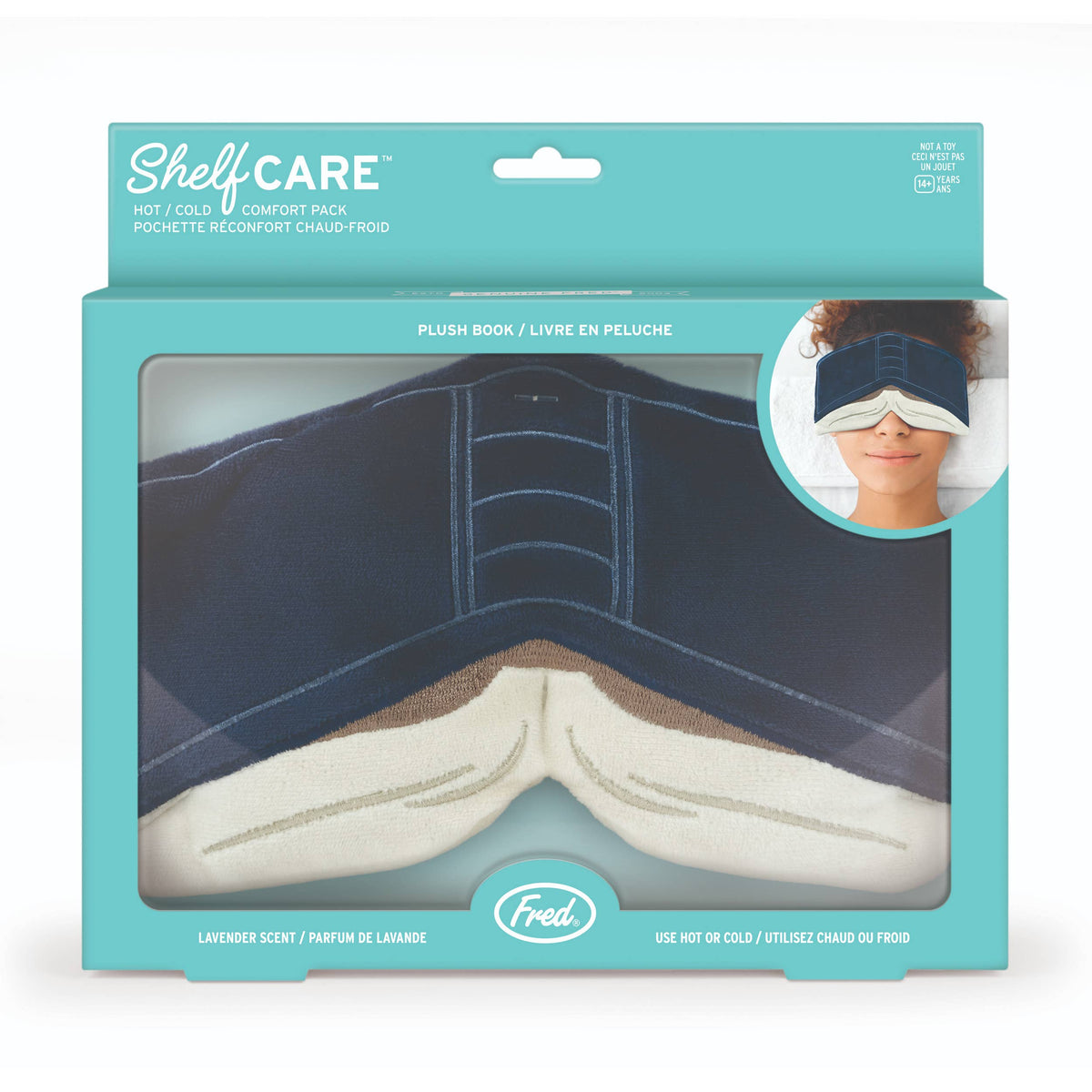 SHELF CARE Book Hot & Cold Eye Pillow