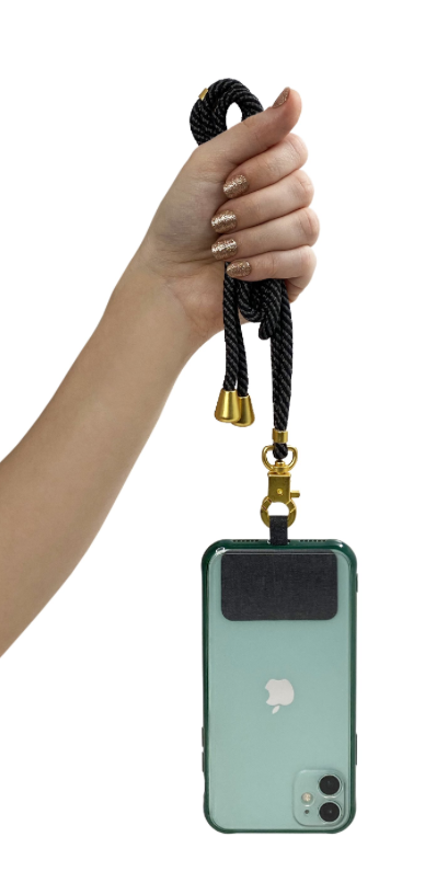 Tech Candy - THE HOOKUP PHONE LANYARD : DARK SLATE