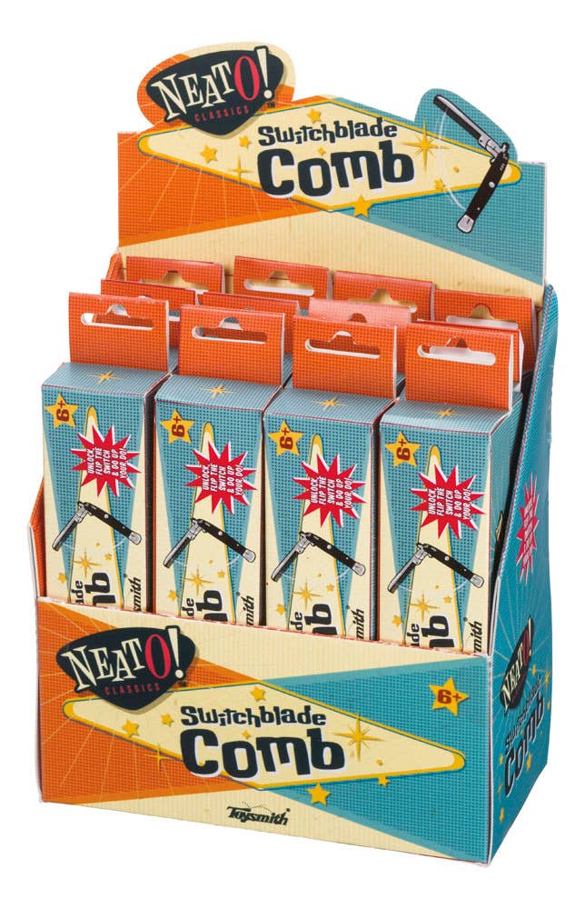 Neato! Switchblade Comb, Retro Classic, vintage toys