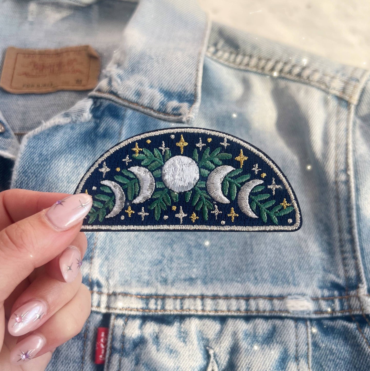 Wildflower + Co. - Moon Phases Patch - Small