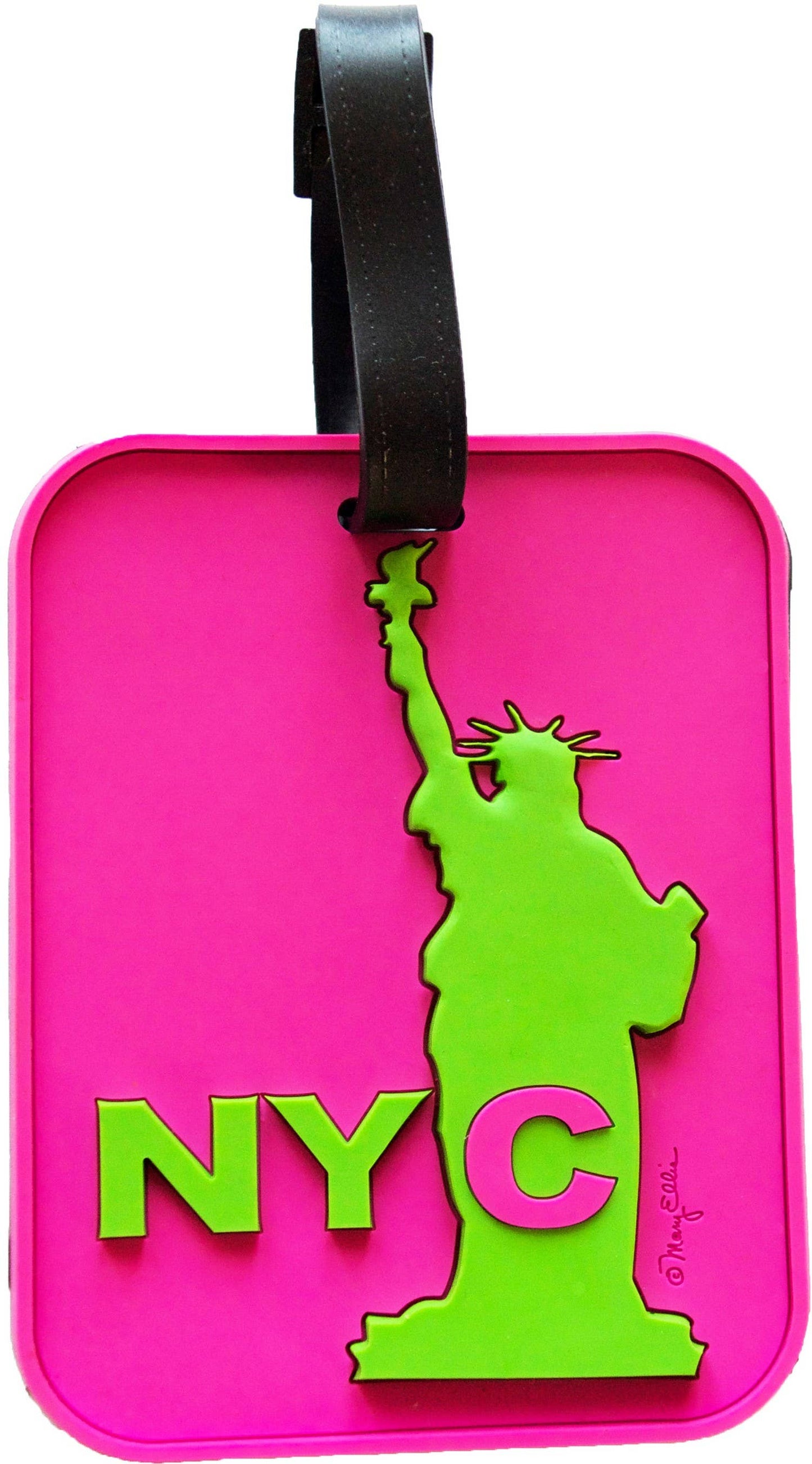 SALE NYC Statue Of Liberty Luggage Tag New York Souvenir