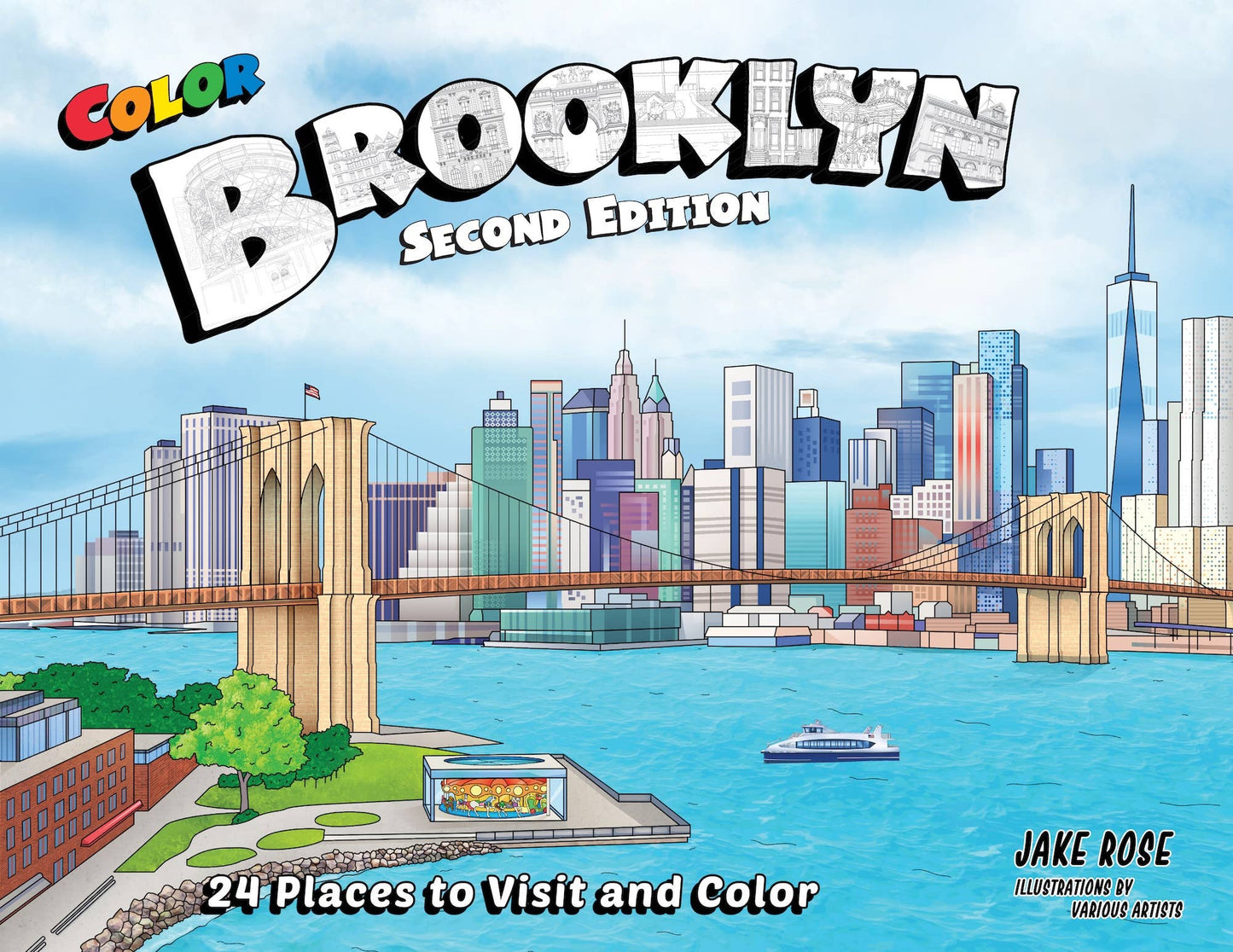 Color Brooklyn 2nd Edition coloring book