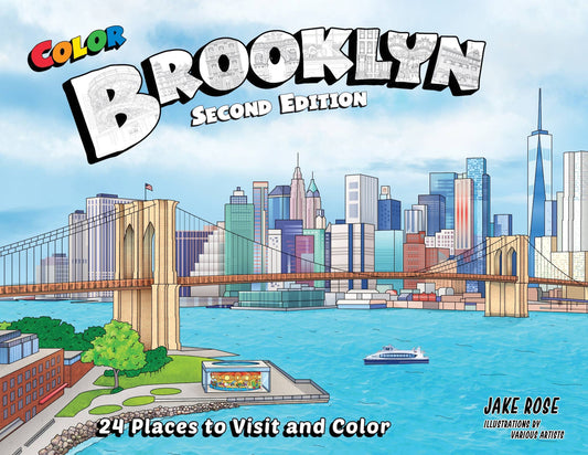 Color Brooklyn 2nd Edition coloring book