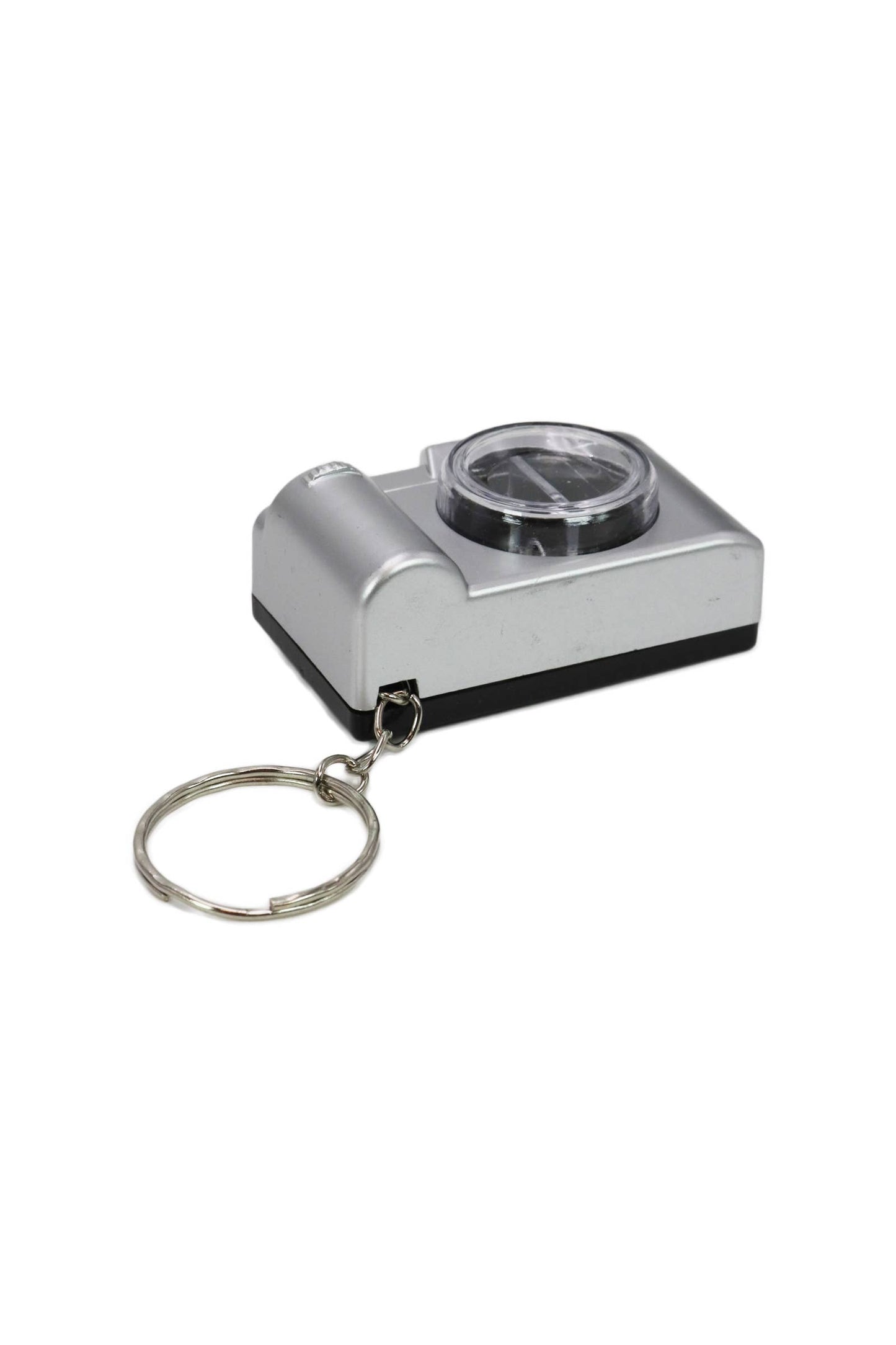 Retro Camera Red & Blue Light Flashing Key Chain