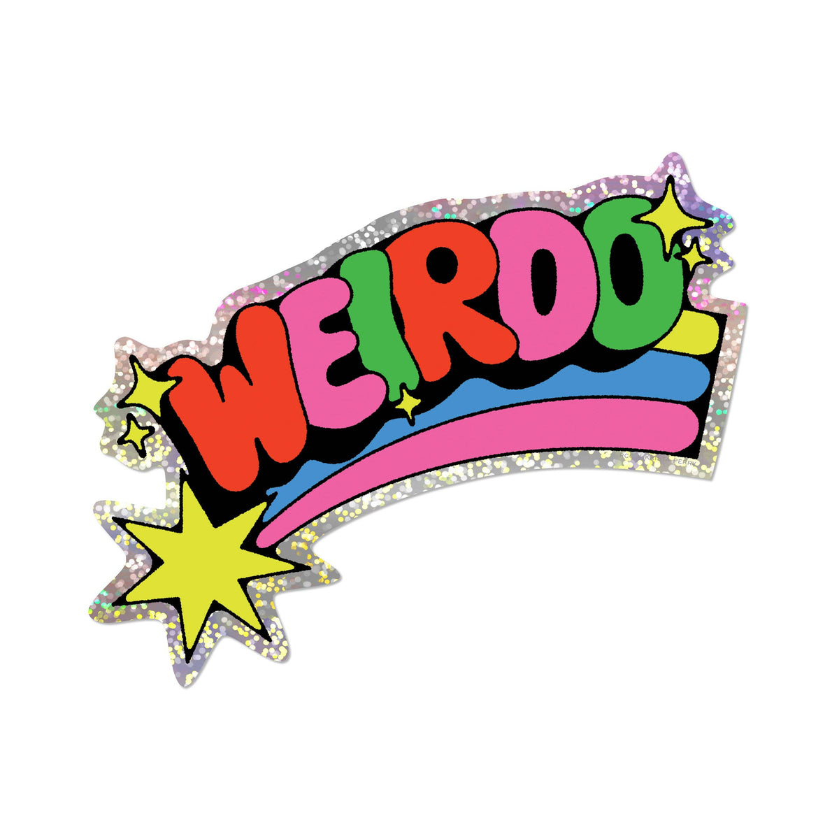 Weirdo sticker