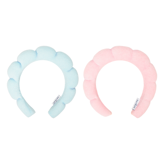 My Spa Life - Bubble Skincare Headband For all Hair Types - (Pink or Blue)