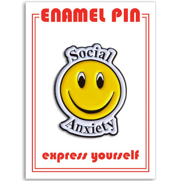 Social Anxiety Pin