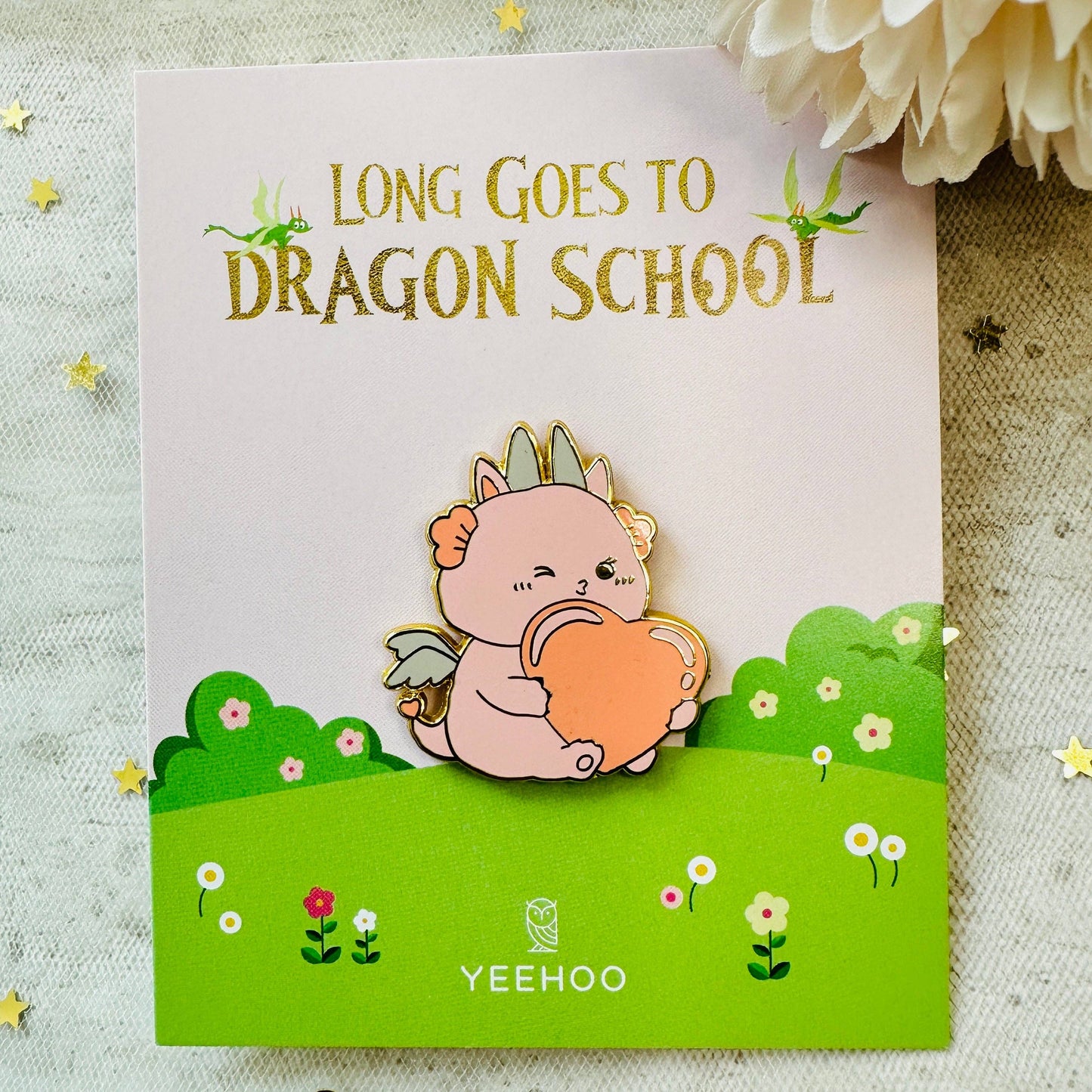 Capybara Cute Hard Enamel Dragon Axolotl Bunny Pin