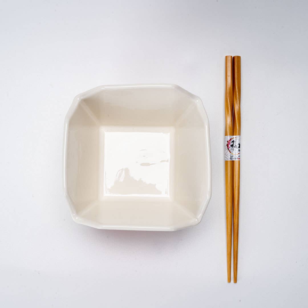 16oz 5"W x 4"H Takeout Box Serving Bowl With Chopsticks Phoenix (1/16)