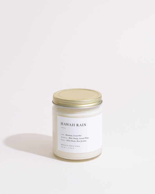 Brooklyn Candle Studio - Hawaii Rain Jar Candle (Seasonal)
