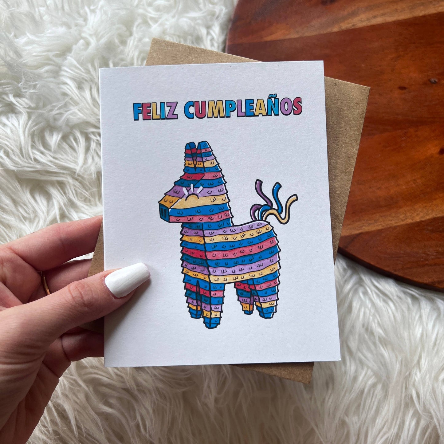 Big Moods - "feliz cumpleaños" spanish birthday card