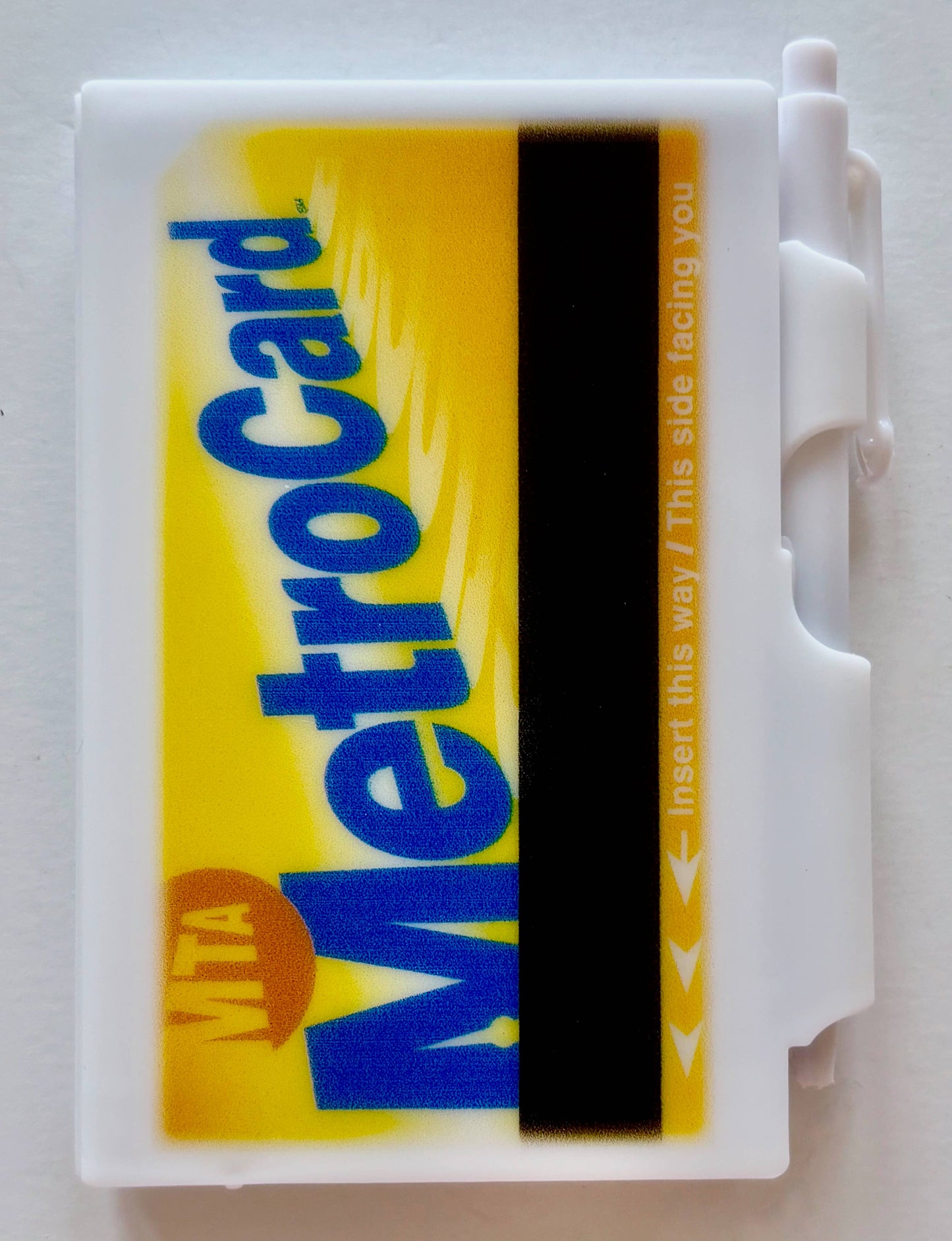 New York Mini Notebook Pen Set MTA MetroCard | New York Gift