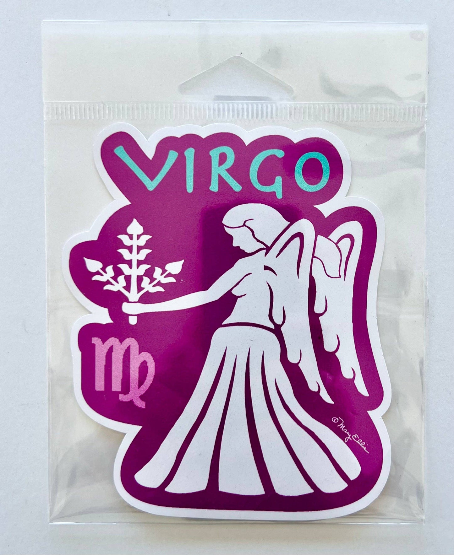 Mary Ellis - Virgo Sticker | Zodiac Sticker | Zodiac Gift | Astrology