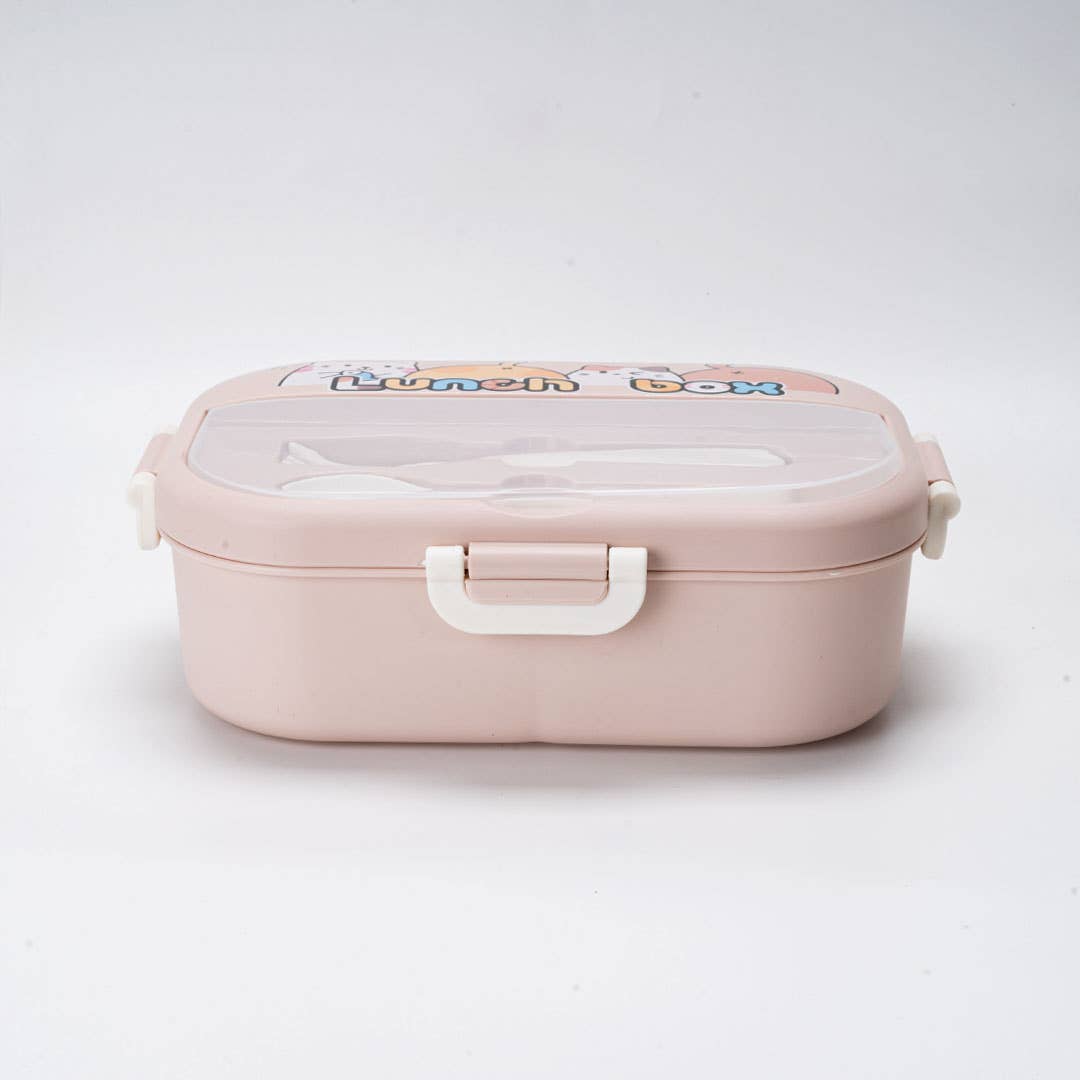 Urban Tokyo - Cat Friends Lunch Box with Spoon and Fork (1/24)