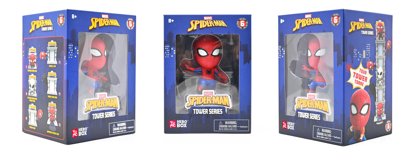 Marvel Spider-Man Tower Series Hero Box - Window Box CDU