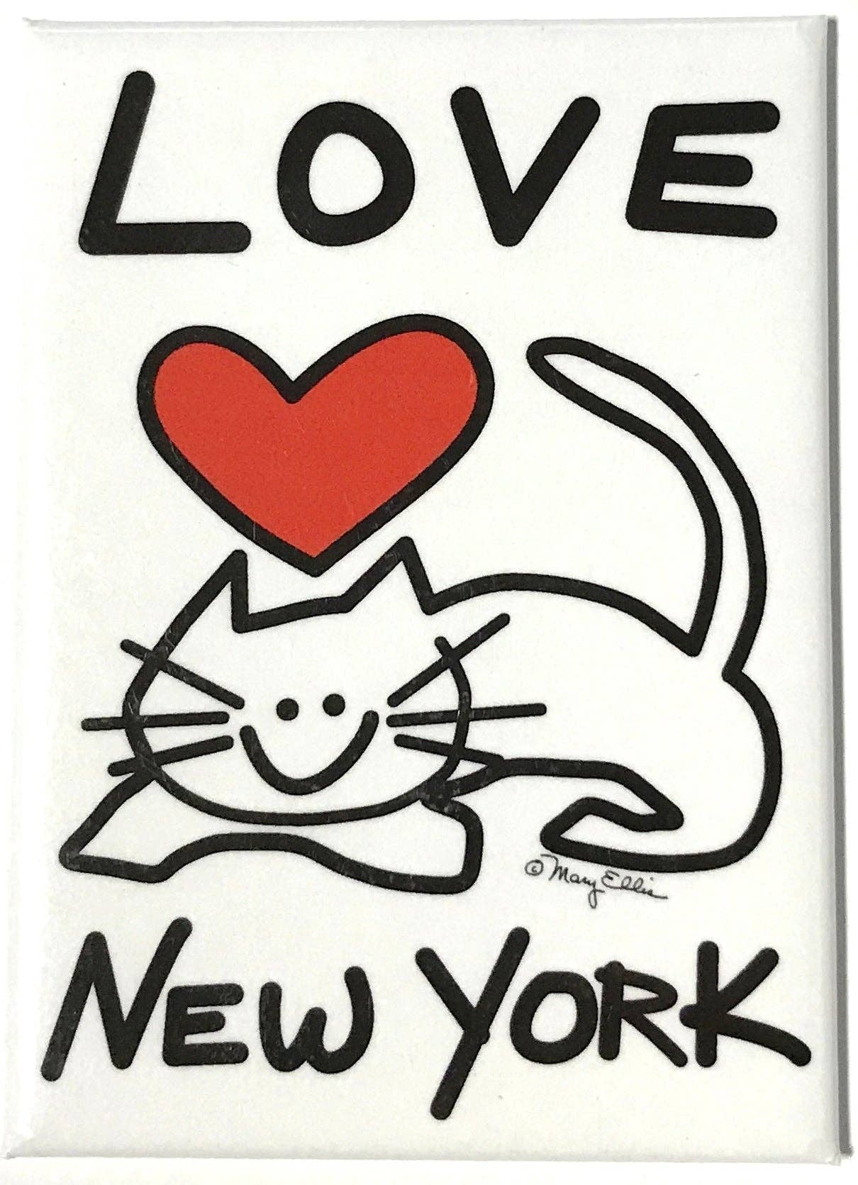 Mary Ellis - New York Cat Magnet