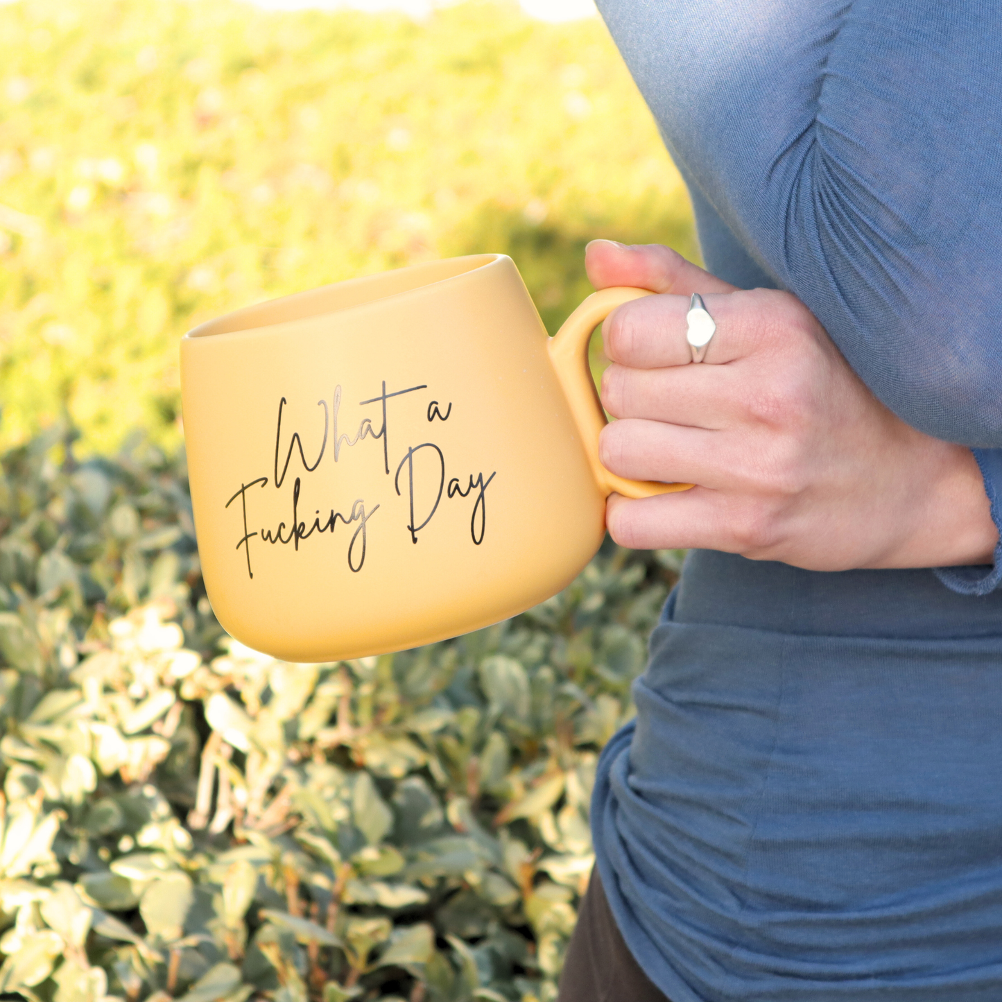Properly Improper - What a Fucking Day - Jumbo Cappuccino Mug