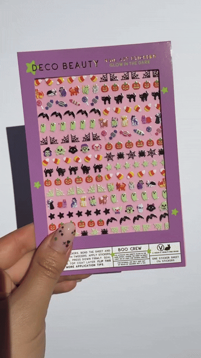 Nail Art Stickers - BOO CREW