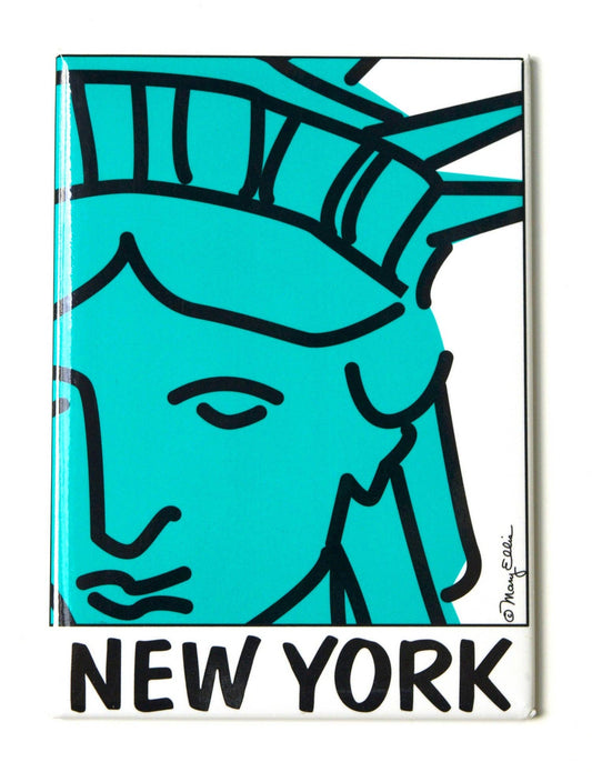 Statue Of Liberty Face Magnet