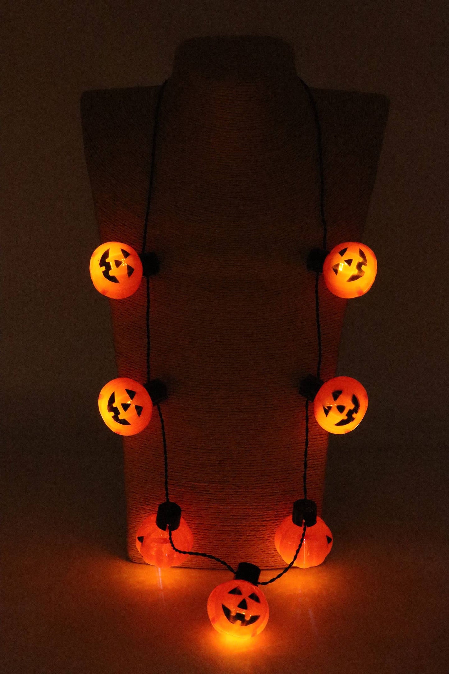 Halloween Led String Light Bulb Necklace