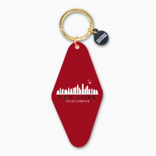 New York - Printed Keychain 