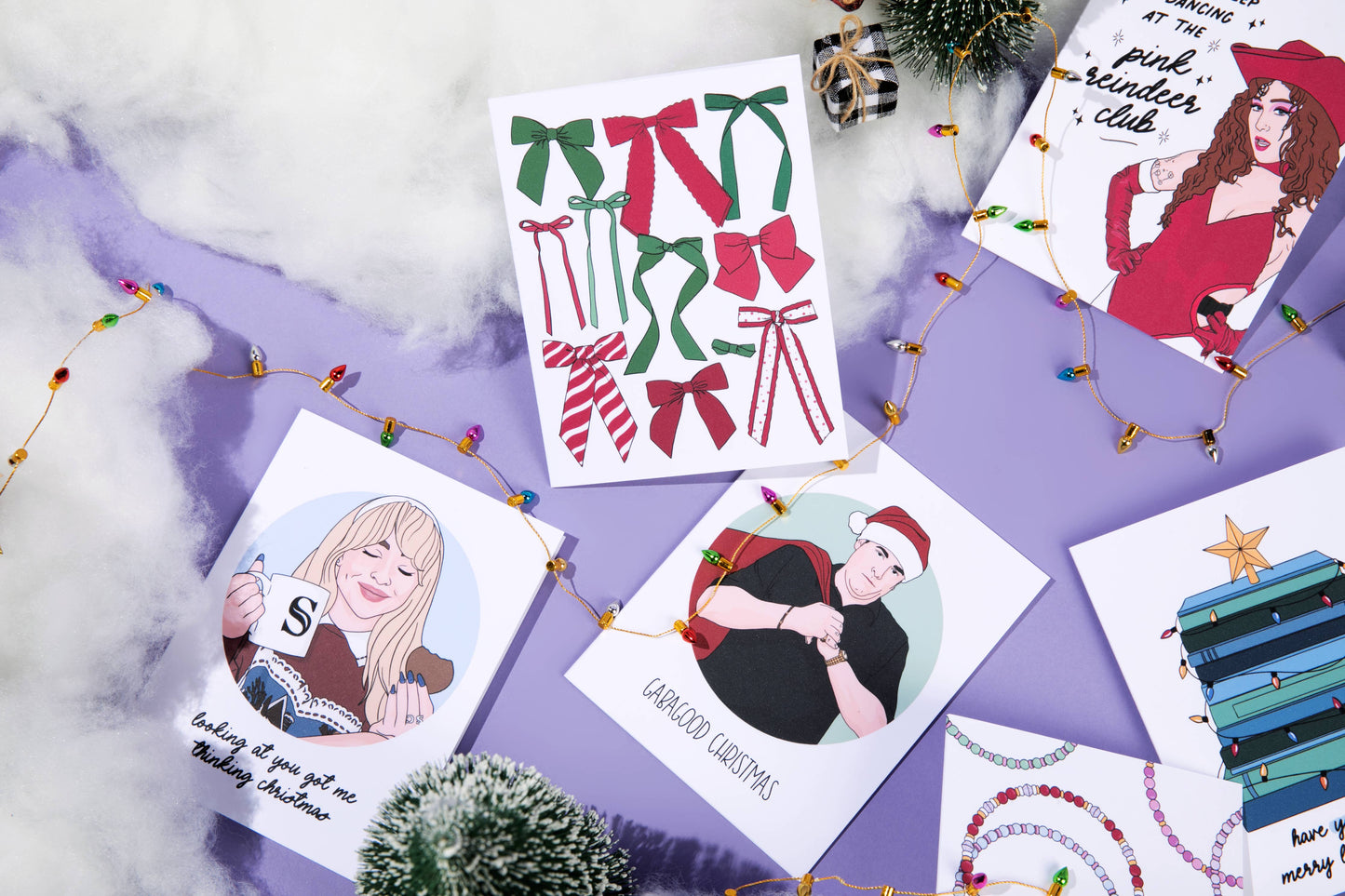 Christmas Bows Card