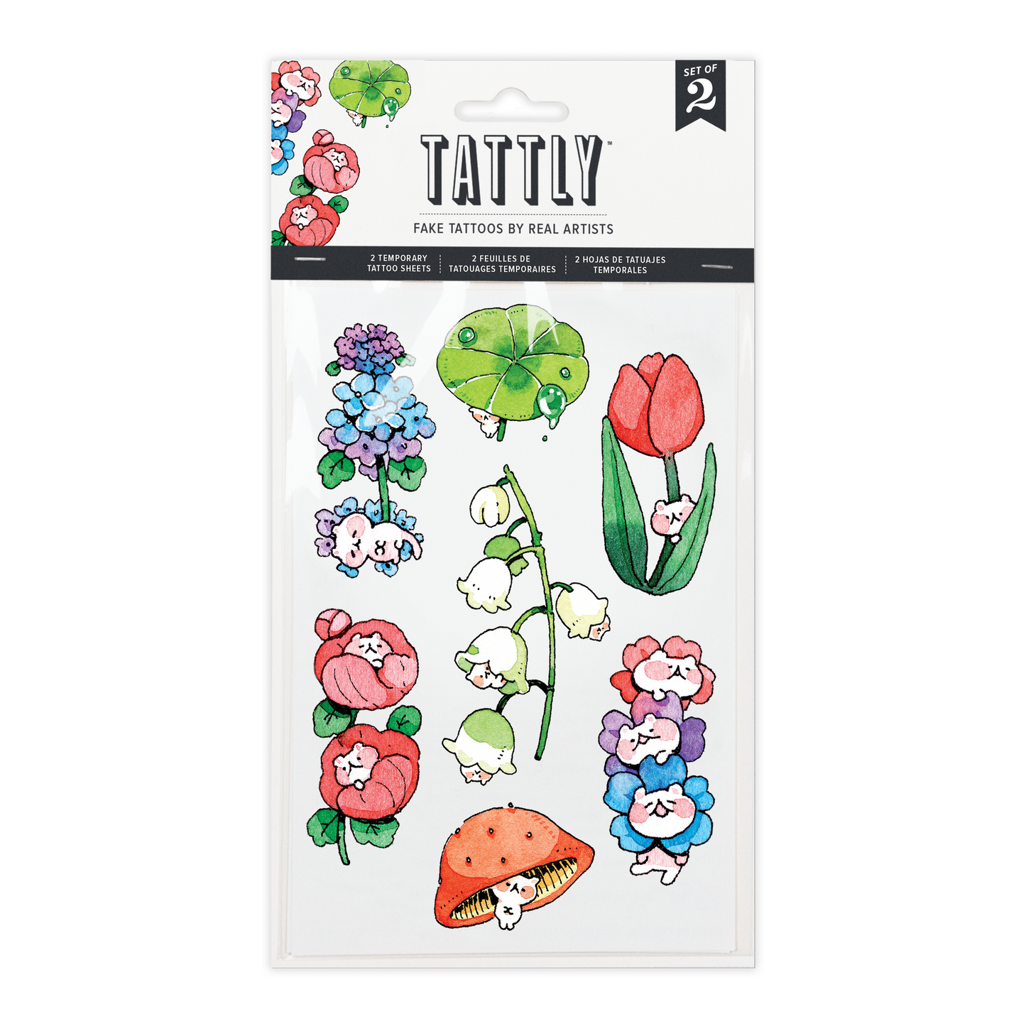 Shy Ones Tattoo Sheets