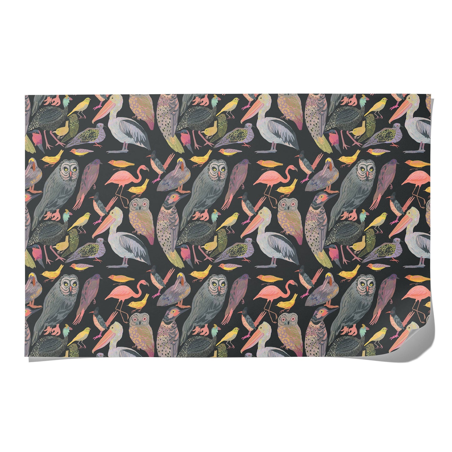 Aviary wrapping paper