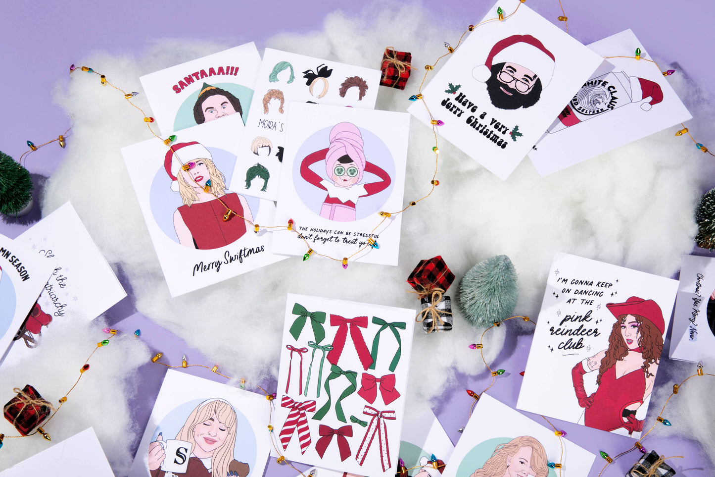 Christmas Bows Card