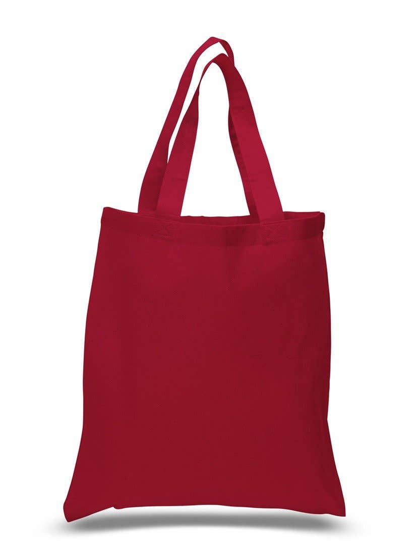 TBF Natural Cotton Canvas Basic Tote Bags Bulk - TB100