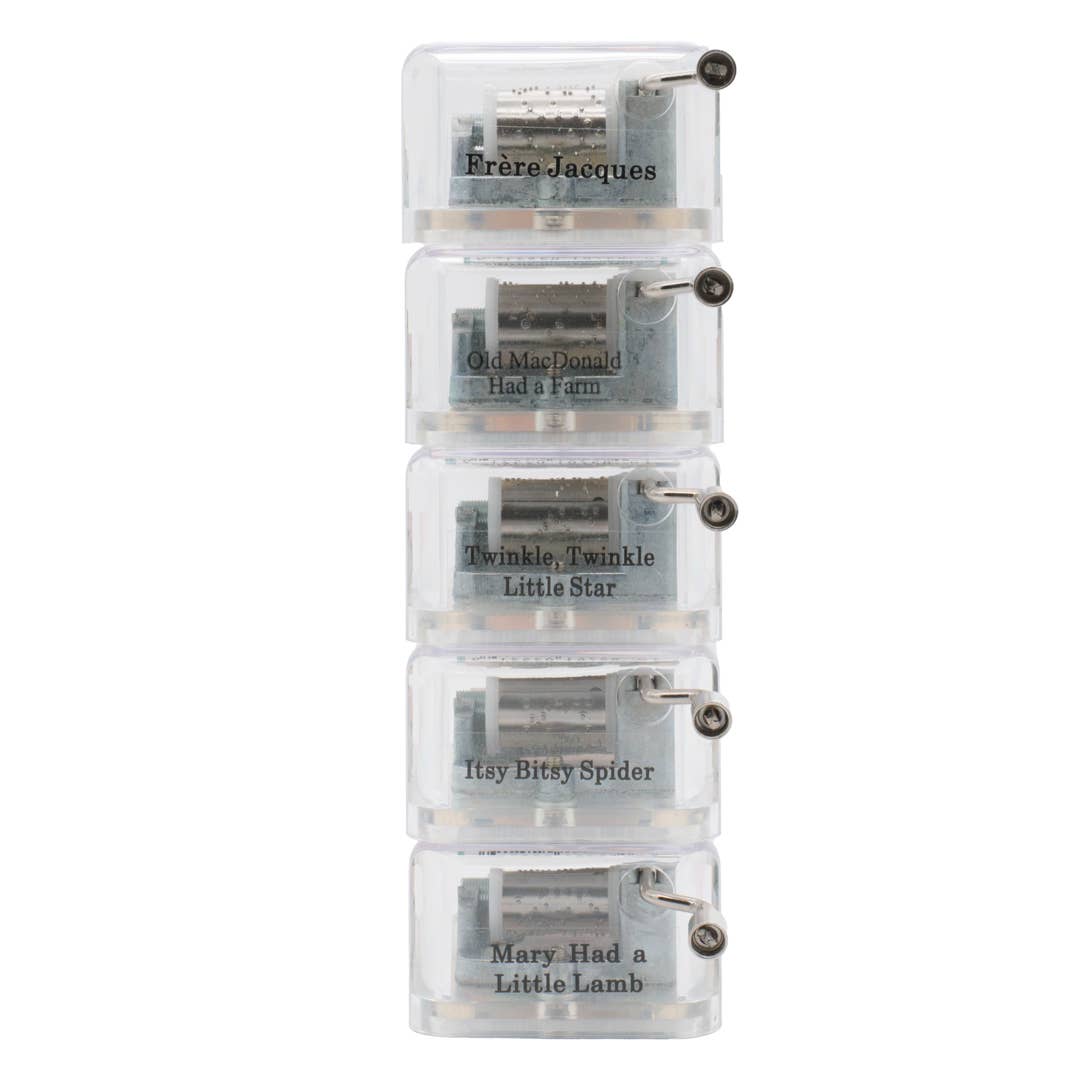 Neato! Music Box, Hand Crank, 2"- Retro Classic, vintage toy