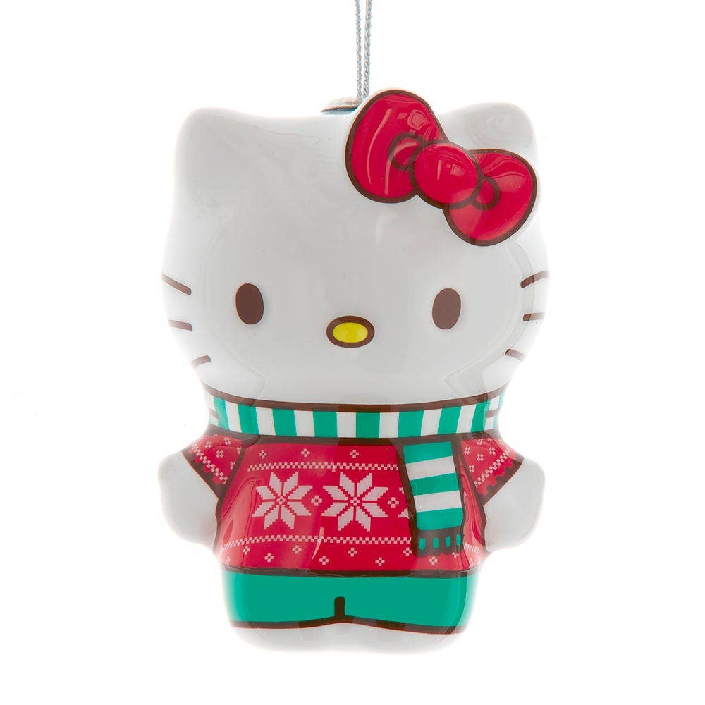 3.23"HELLO KITTY DECOUPAGE Ornament
