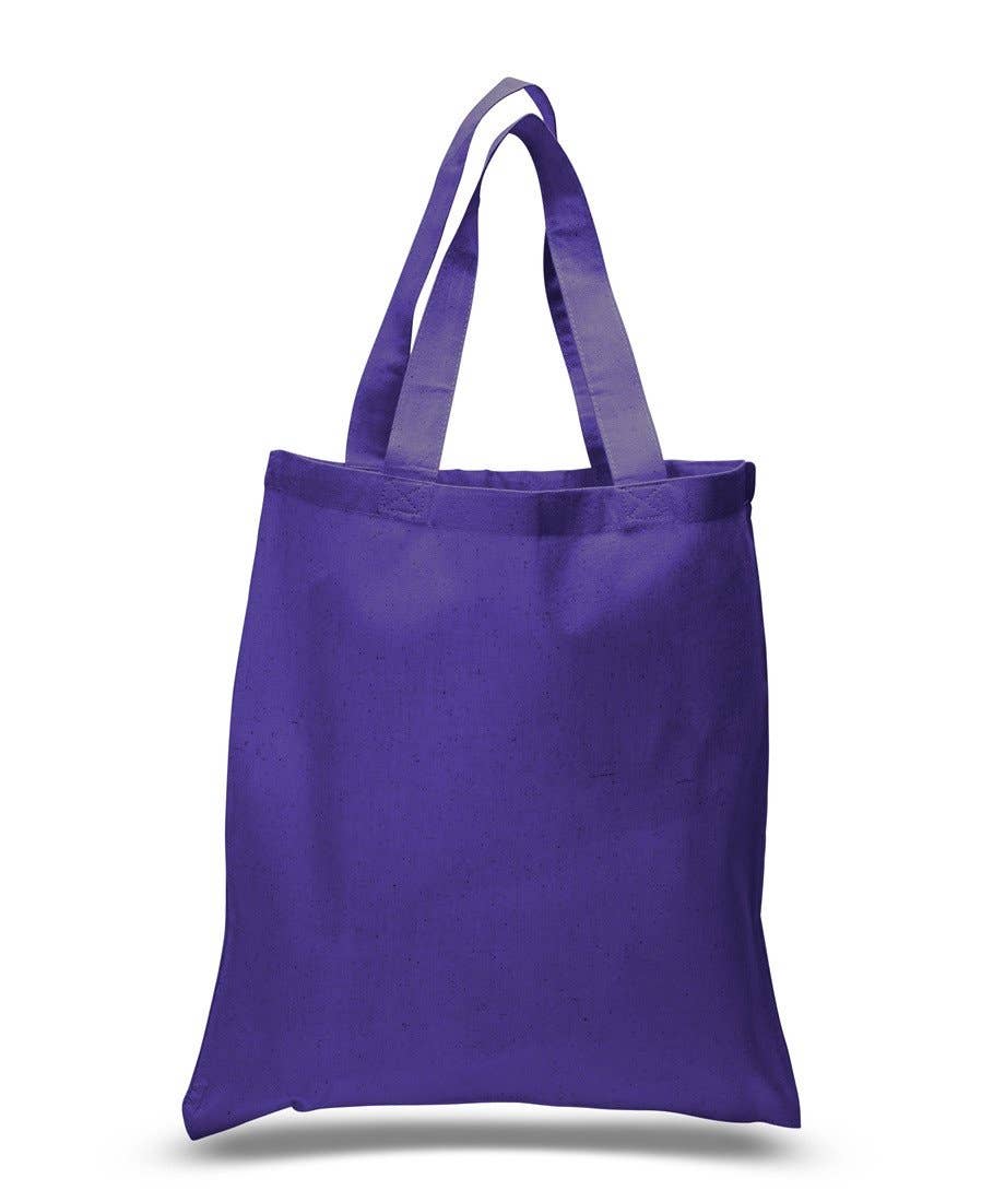 TBF Natural Cotton Canvas Basic Tote Bags Bulk - TB100