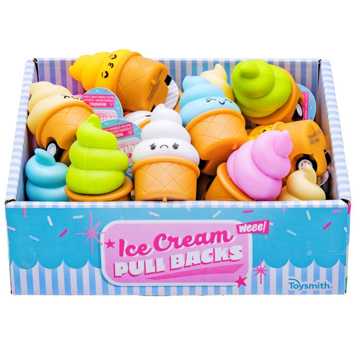 Toysmith Ice Cream Pull Back