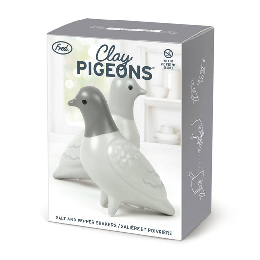 Clay Pigeons - Salt & Pepper Shakers