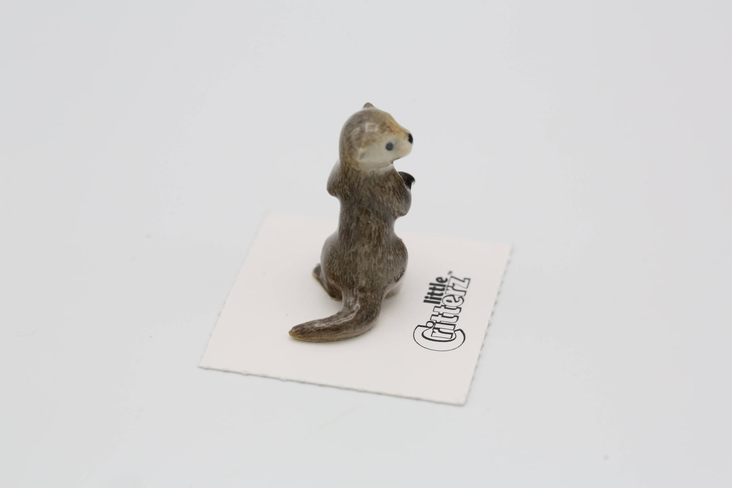 Little Critterz - Nimble Asian Otter Porcelain Miniature