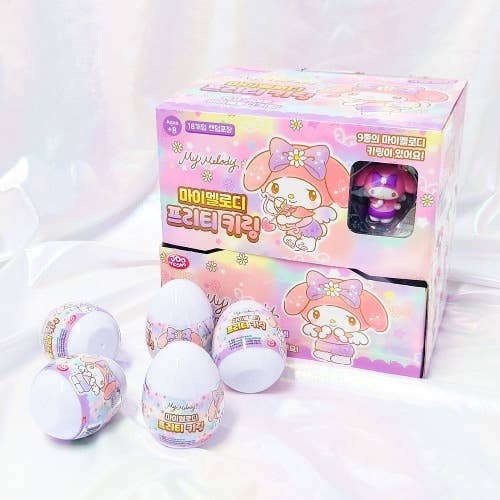K_Wonderland - Sanrio Pretty My Melody Figure Key Ring Random Capsule BOX