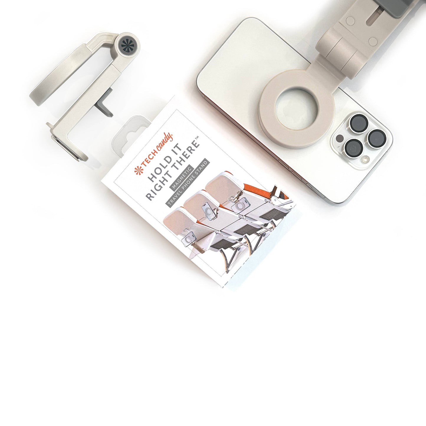 Hold It Right There : Magnetic Travel Phone Stand