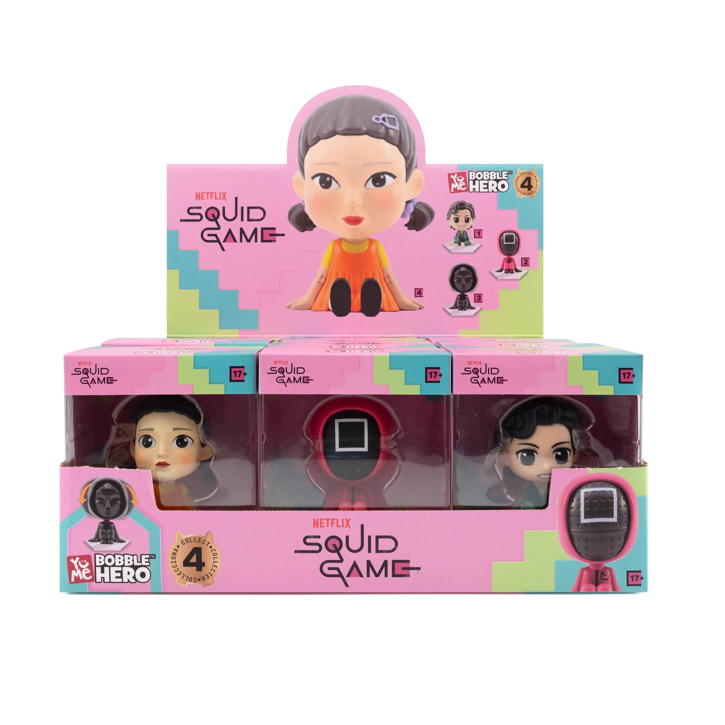 Squid Game Bobble Hero - Window Box CDU
