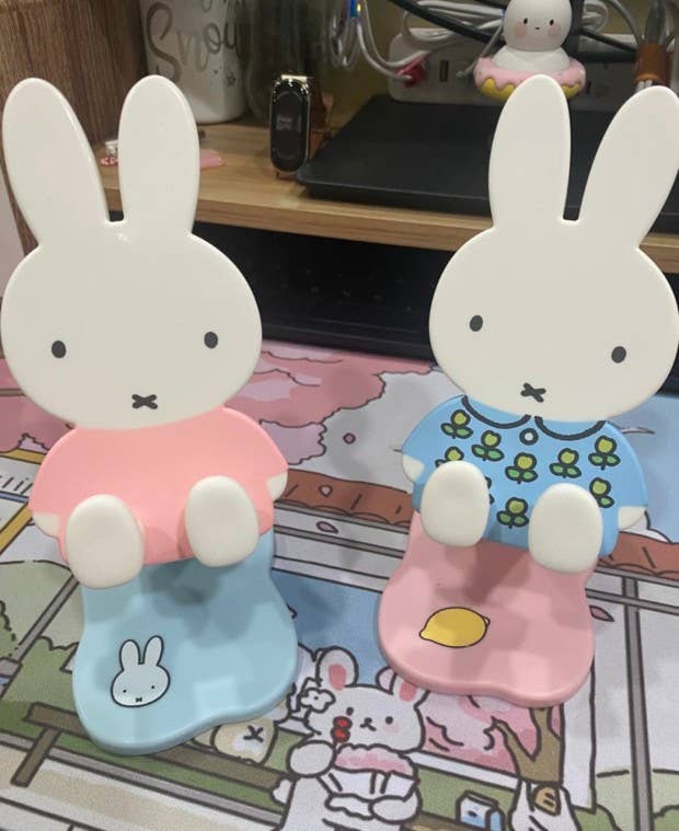 K_Wonderland - Miffy Figure Phone Grip with a Stand/Decoration Random Box