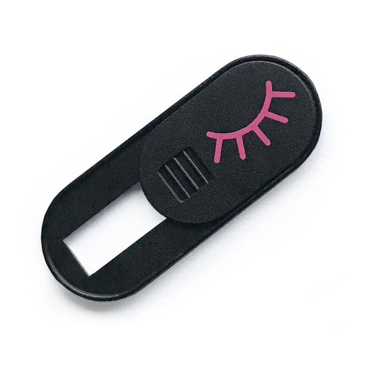 Tech Candy - BAD GUY BLOCKER WEBCAM SECURITY CURTAIN : BLACK