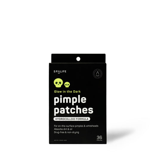My Spa Life - Glow in the Dark Skulls Halloween Pimple Patches