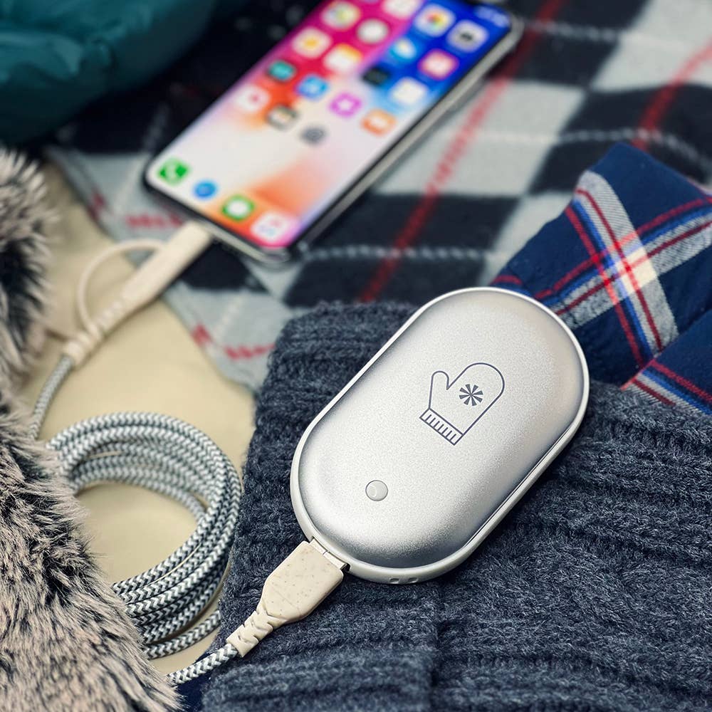 SMITTEN WITH THIS eMITTEN  HAND WARMER + EMERGENCY POWER
