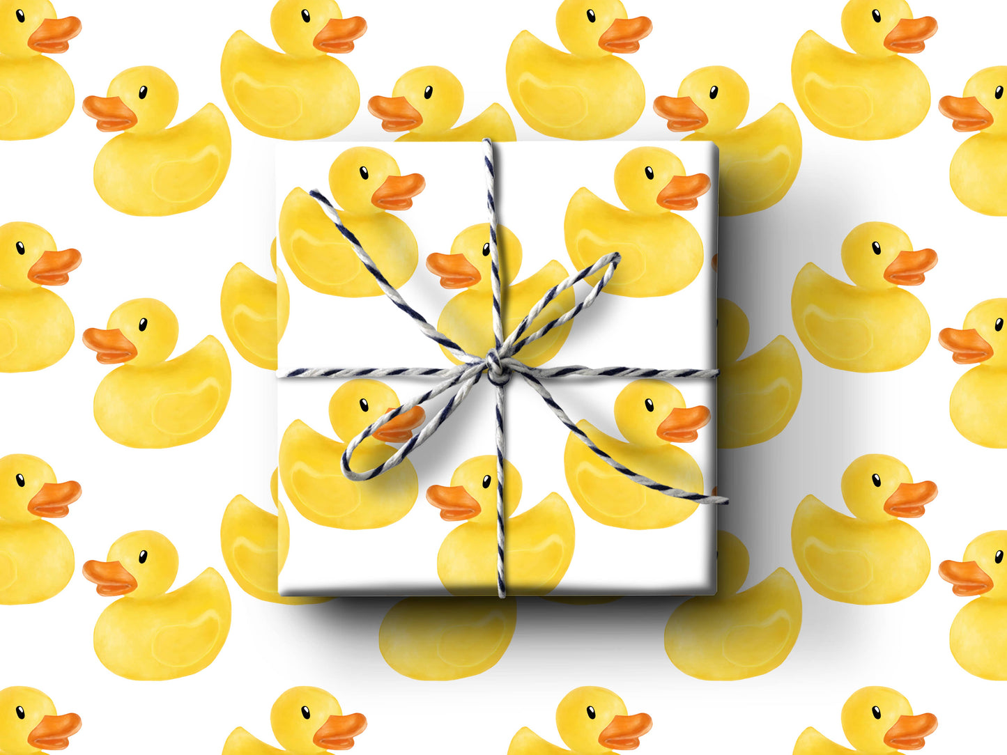Rubber Ducks Wrapping Paper