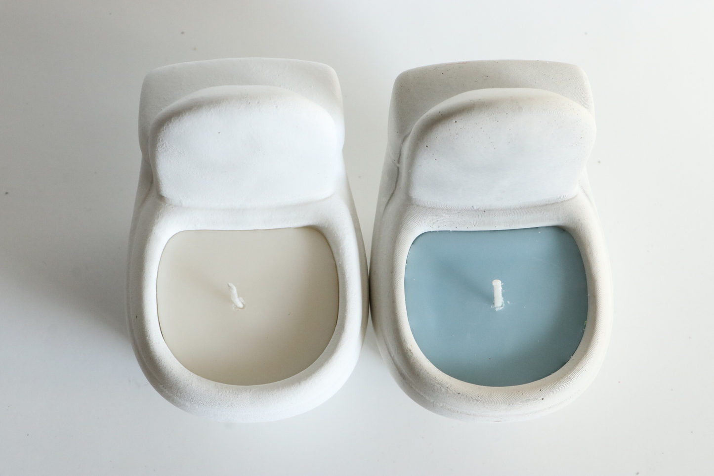 SugarByrd - Toilet Bowl Candle - White